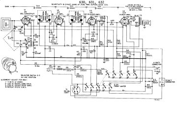 GE 631 schematic circuit diagram